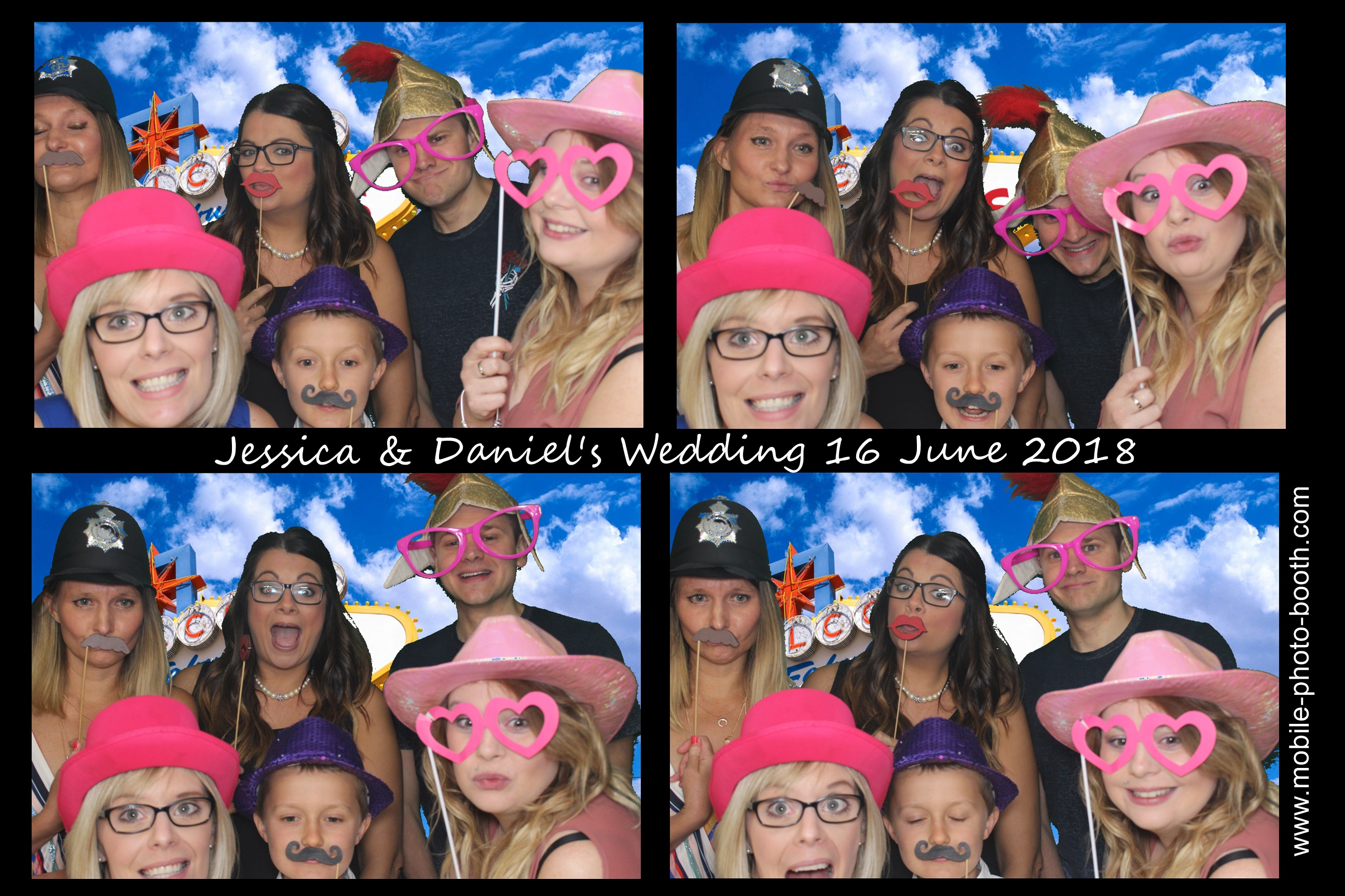 Jessica & Daniel | View more photos from the event at images.mobile-photo-booth.com/u/MobilePhotoBoothUK/Jessica-Daniel